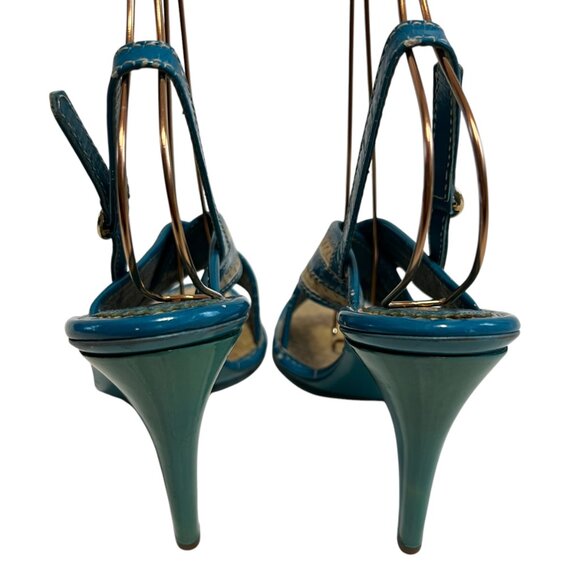 Yves Saint Laurent high heel sandals - Picture 4 of 13